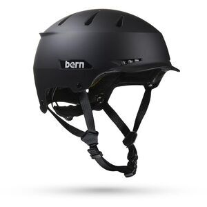 BERN Hendrix MIPS Adult Bike Helmet, Rotational Impact Protection, Black - Large
